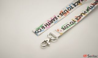 Lanyard reciclado de papel de semillas silvestres